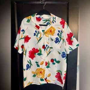 Vintage Floral Women’s Shirt